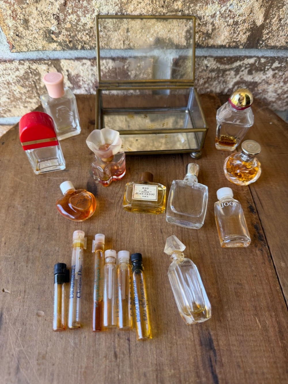 Vintage Mini Perfume Bottles & Vials Bundle of 16 Great Condition!